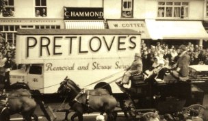 Pretlove's removal van and truck